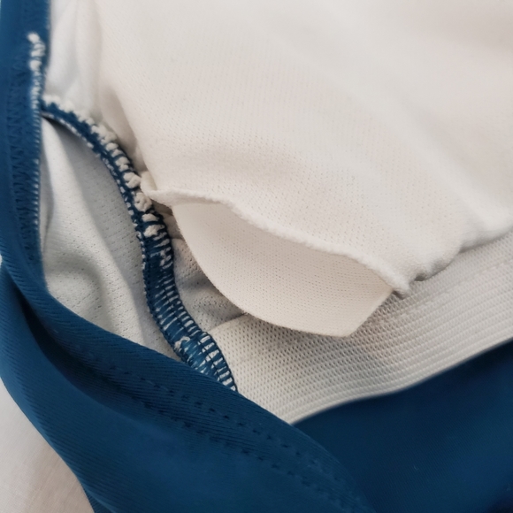 Pacific Blue Ruffled One Piece Swimsuit Green - Picture 4 of 4